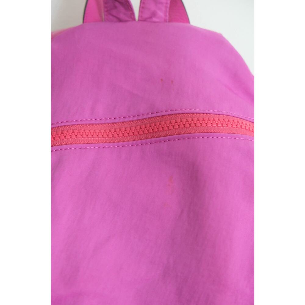 Rebecca Minkoff Julian Hot Pink Nylon/Leather Backpack PRODUCTION SAMPLE - Picture 11 of 12